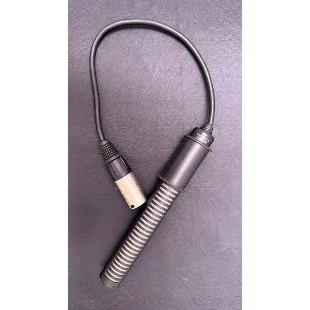 Sony 1-542-296 Shotgun Condenser Microphone - Pro Camcorder Mic XLR - Japan